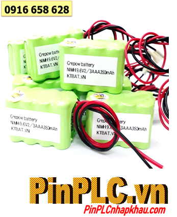 Pin sạc 9.6v-350mAh(2/3AAA); Pin sạc NiMh 9.6v-350mAh(2/3AAA); Pin sạc NiCd 9.6v-350mAh(2/3AAA)